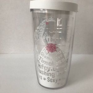 TERVIS Bride “I Do” wedding dress tumbler and lid